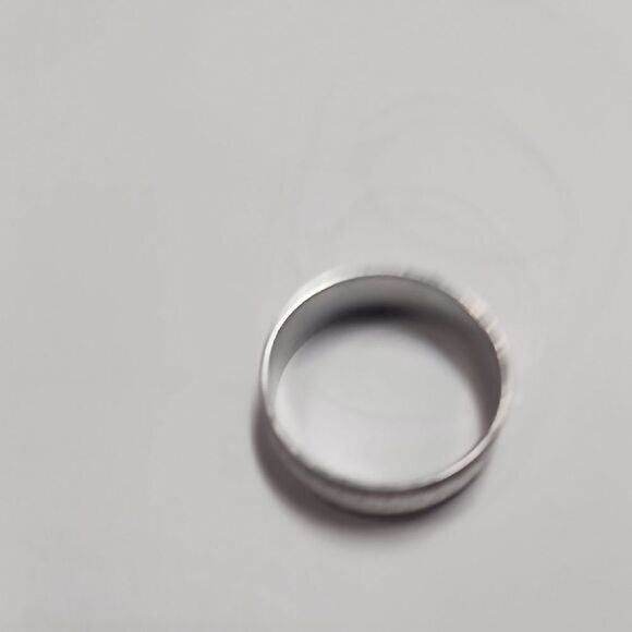 Silver Textured Ring - Picture 3 of 4